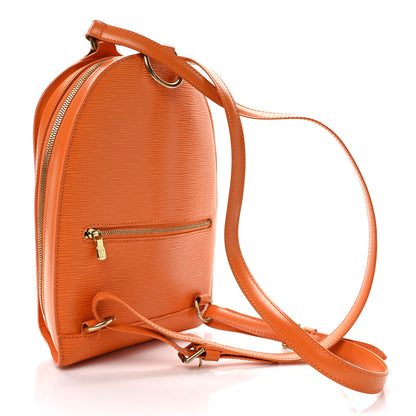 Louis Vuitton Epi Mabillon Backpack Mandarin 2 of 8