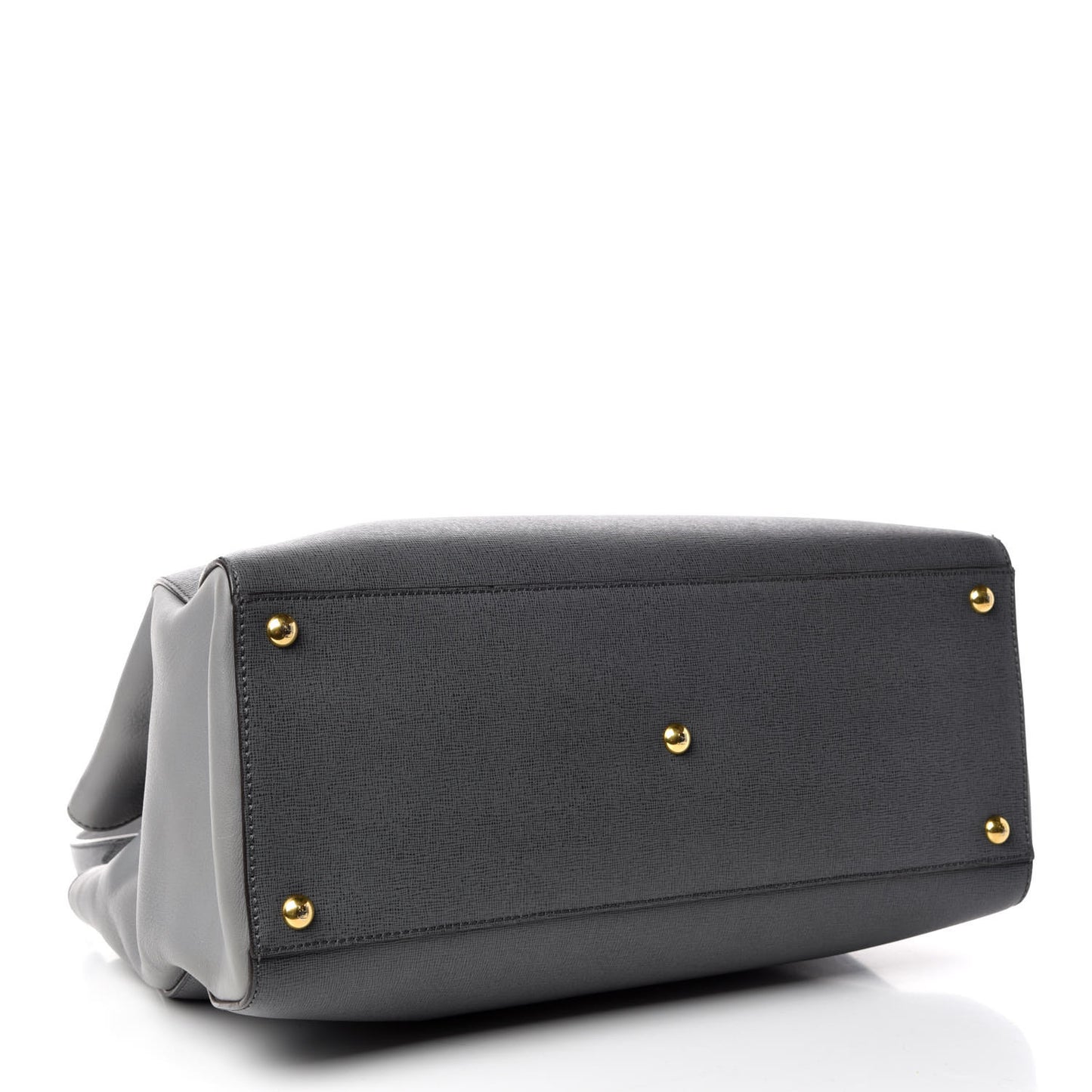 Vitello Elite Flamingo Regular 2Jours Tote Grigio Grigio Chiaro