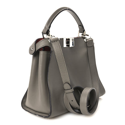 Fendi Vitello Tahiti Burro Bi-Color Medium Peekaboo Iconic Essentially Satchel Maya Camelia Confetto 3 of 11