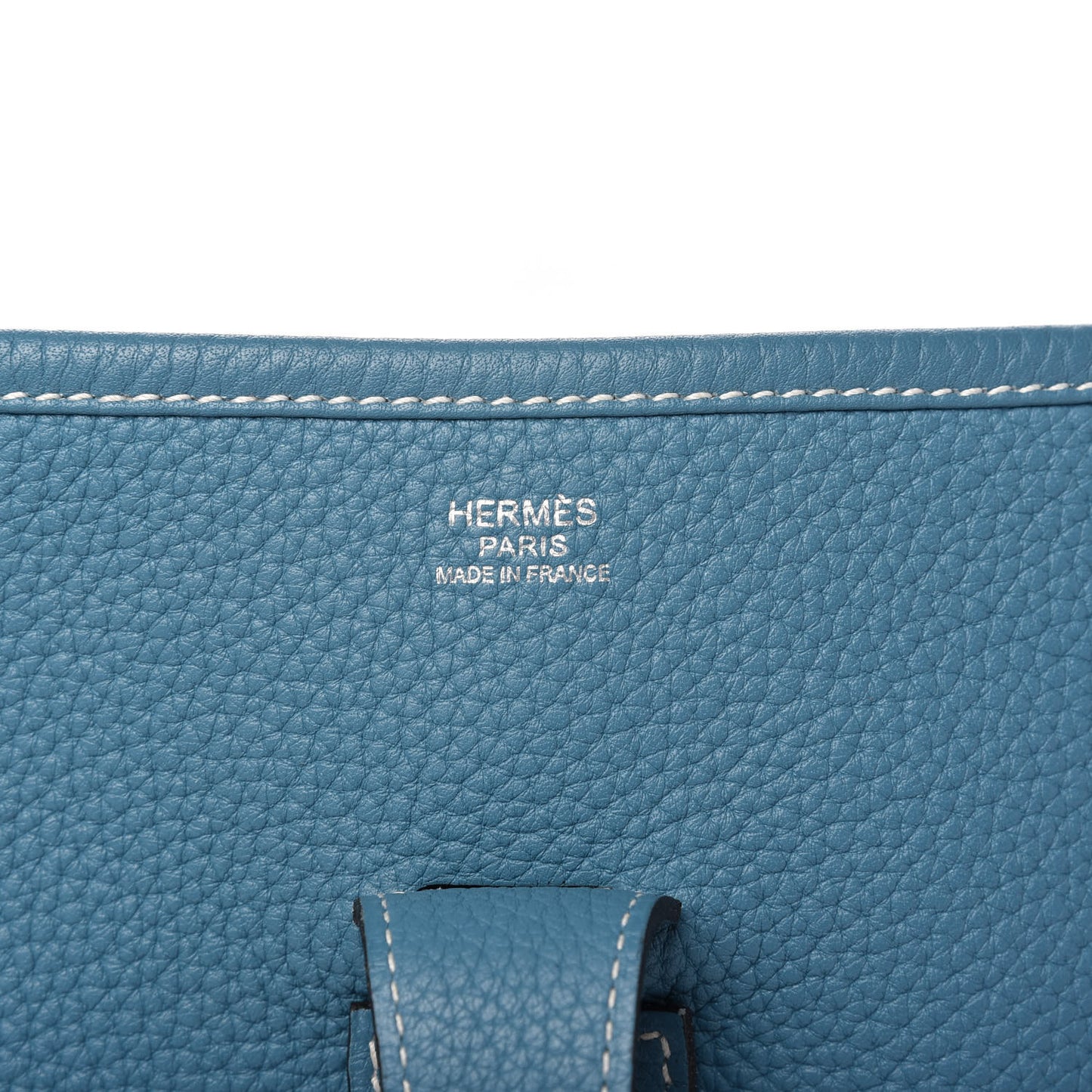 Taurillon Clemence Evelyne III GM Blue Jean