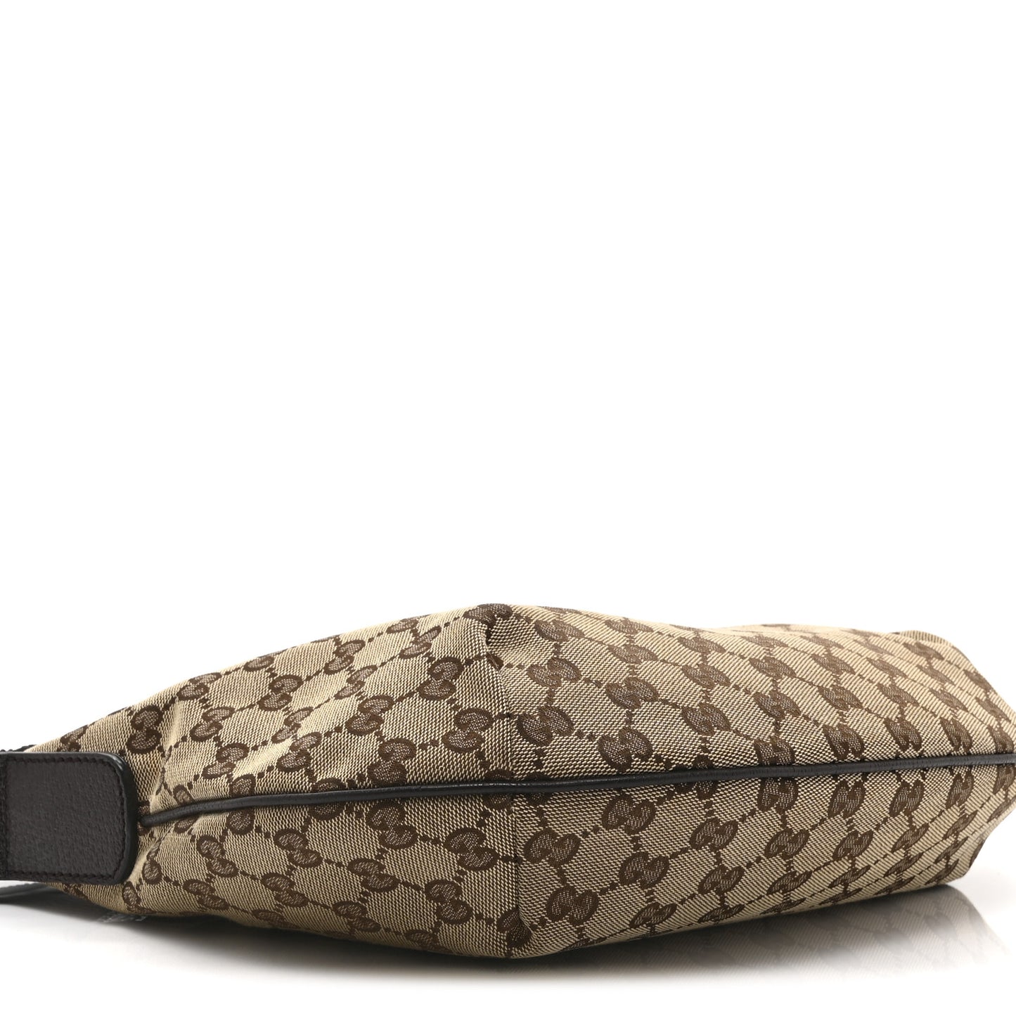 Monogram Medium Half Moon Hobo Dark Brown