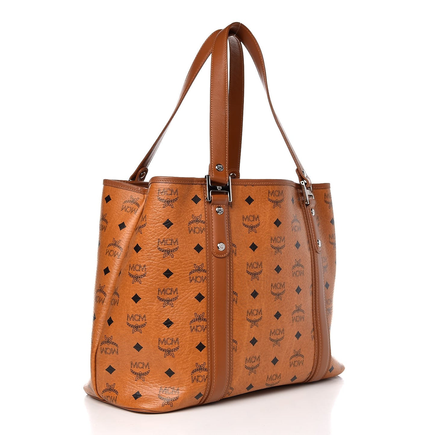 Visetos Shopping Tote Cognac