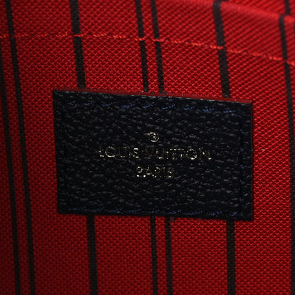 Louis Vuitton Empreinte Montaigne MM Marine Rouge 6 of 12