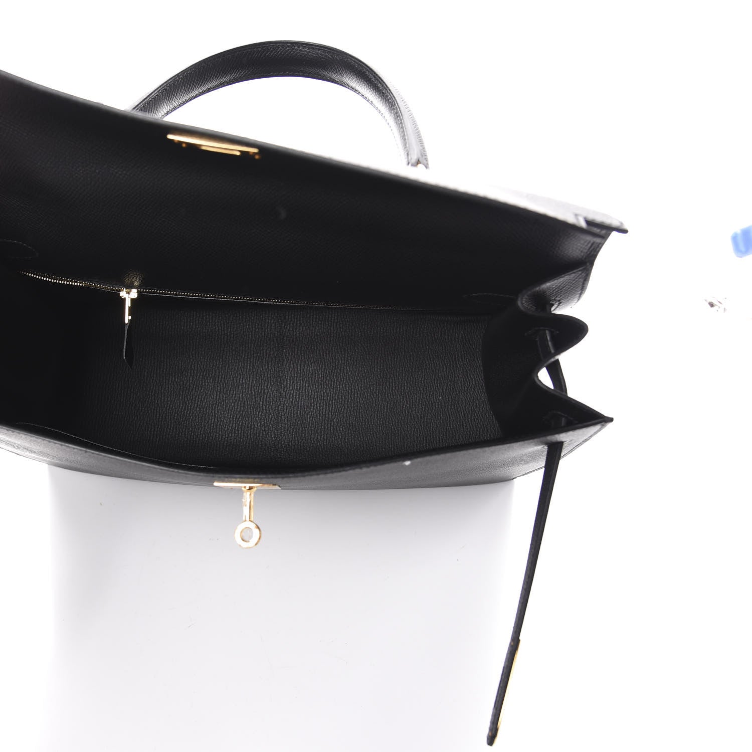 Hermes Epsom Kelly Sellier 35 Black 8 of 32