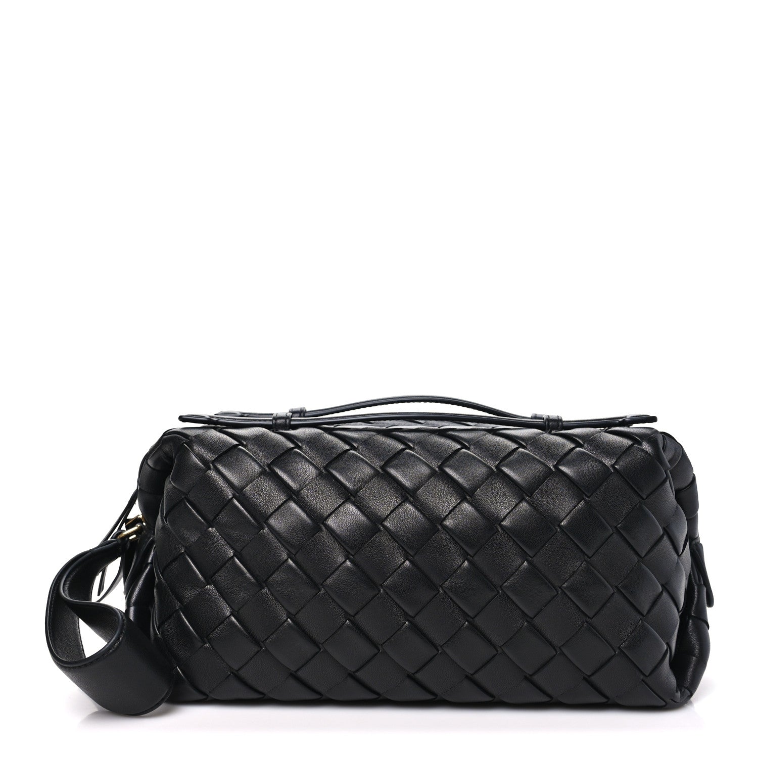Bottega Veneta Nappa Intrecciato Gioco Top Handle Bag Black 1 of 11