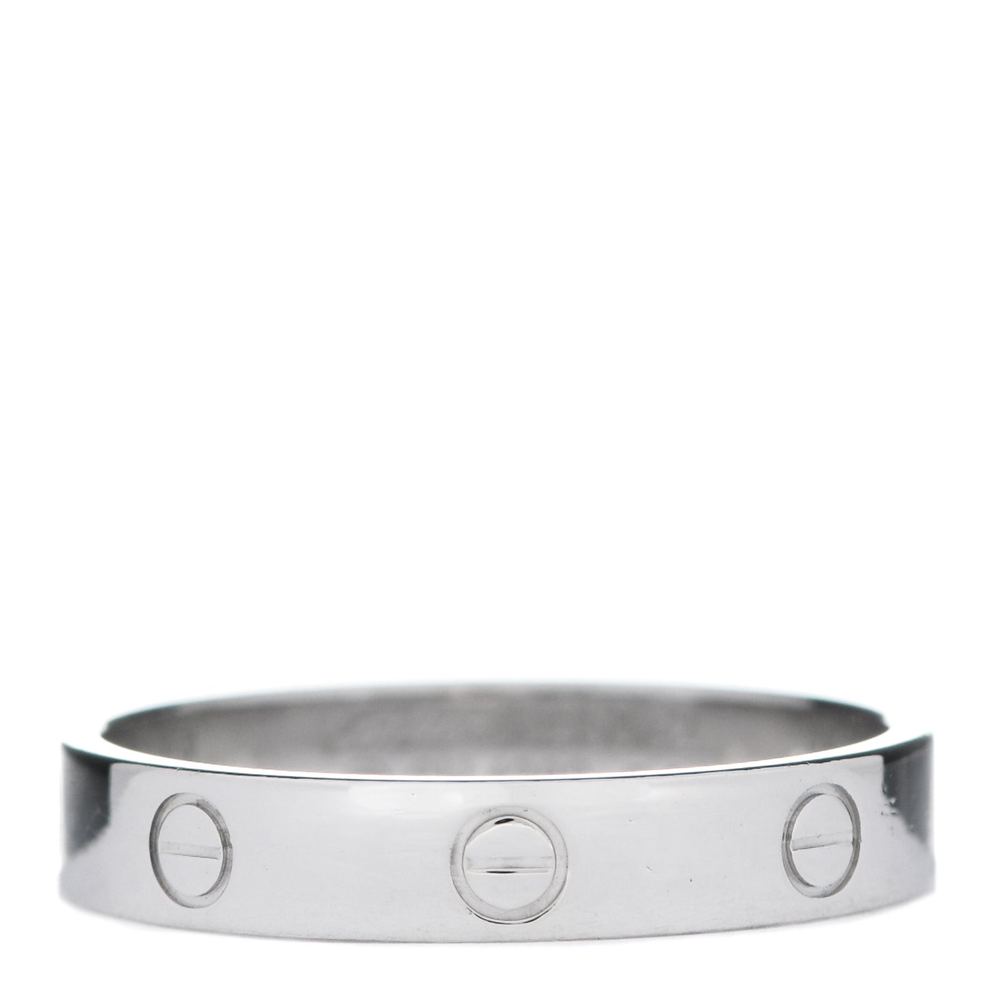 Platinum 3.5mm LOVE Wedding Band Ring 62 10