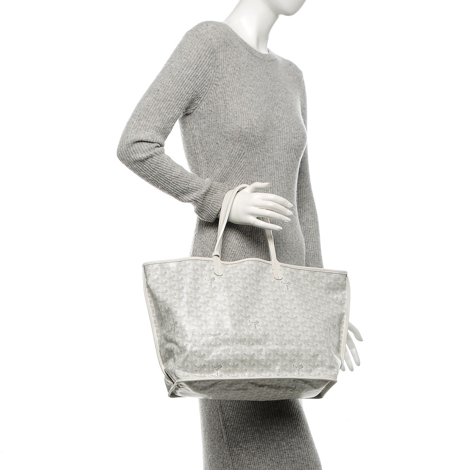 Goyard Goyardine Reversible Anjou PM White 2 of 8