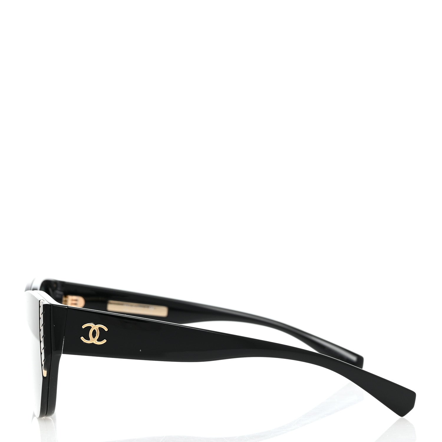Chanel Acetate Cat Eye Sunglasses 6054 Black 3 of 8