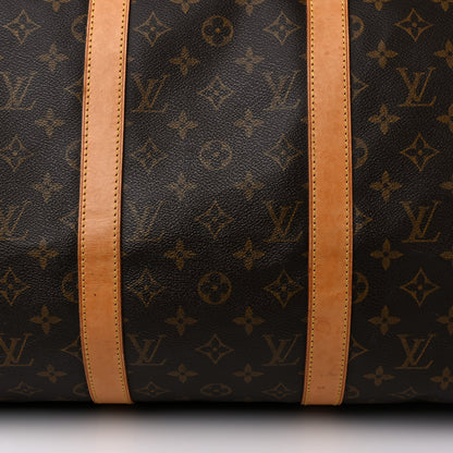 Louis Vuitton Monogram Keepall Bandouliere 50 12 of 23