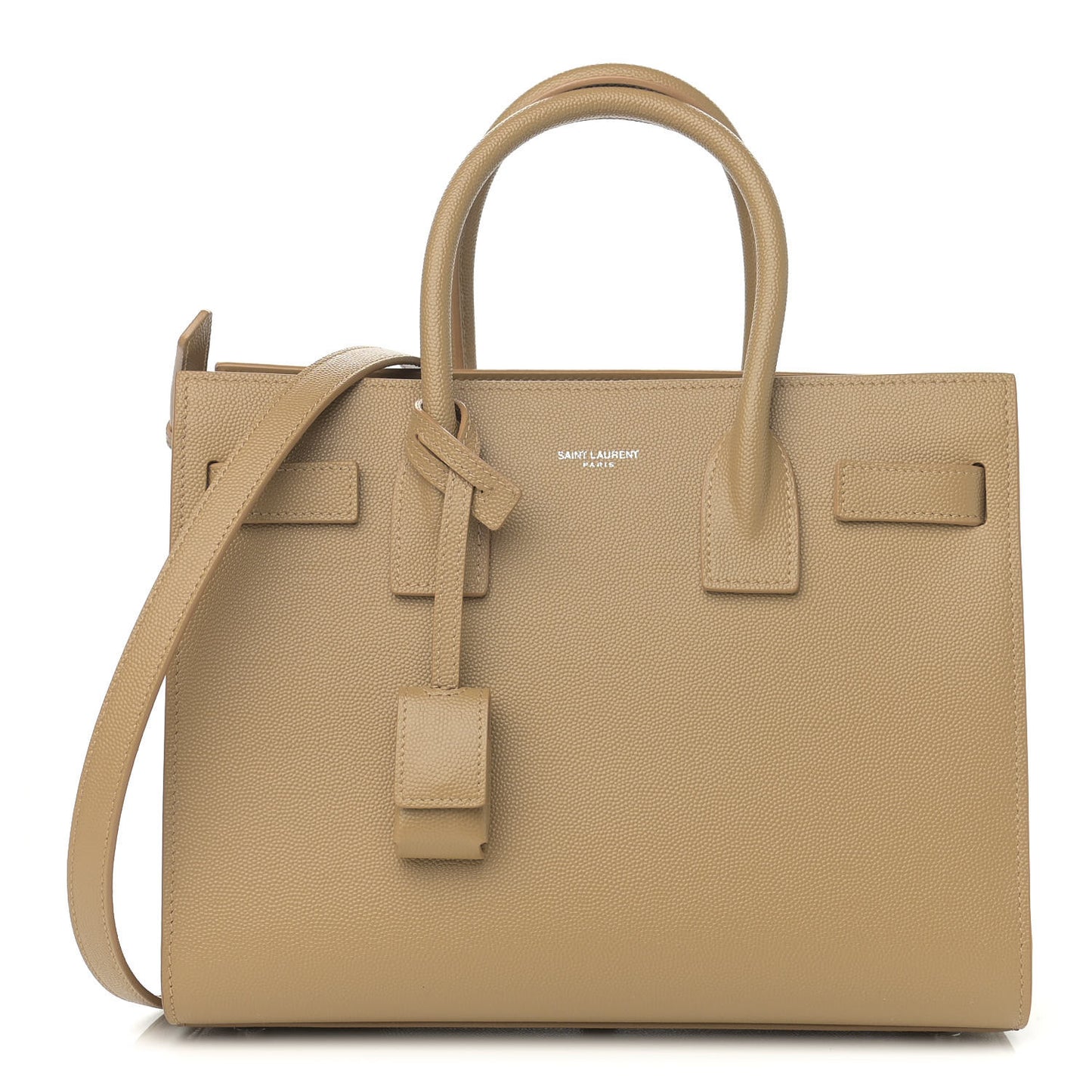 Grained Calfskin Small Sac De Jour Nude Powder