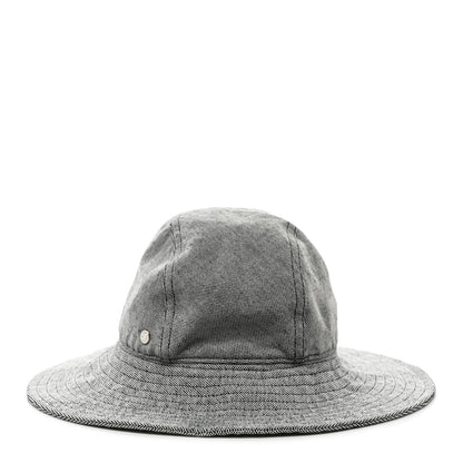 Hermes Linen Cotton Colette Bucket Hat 58 Black 4 of 9