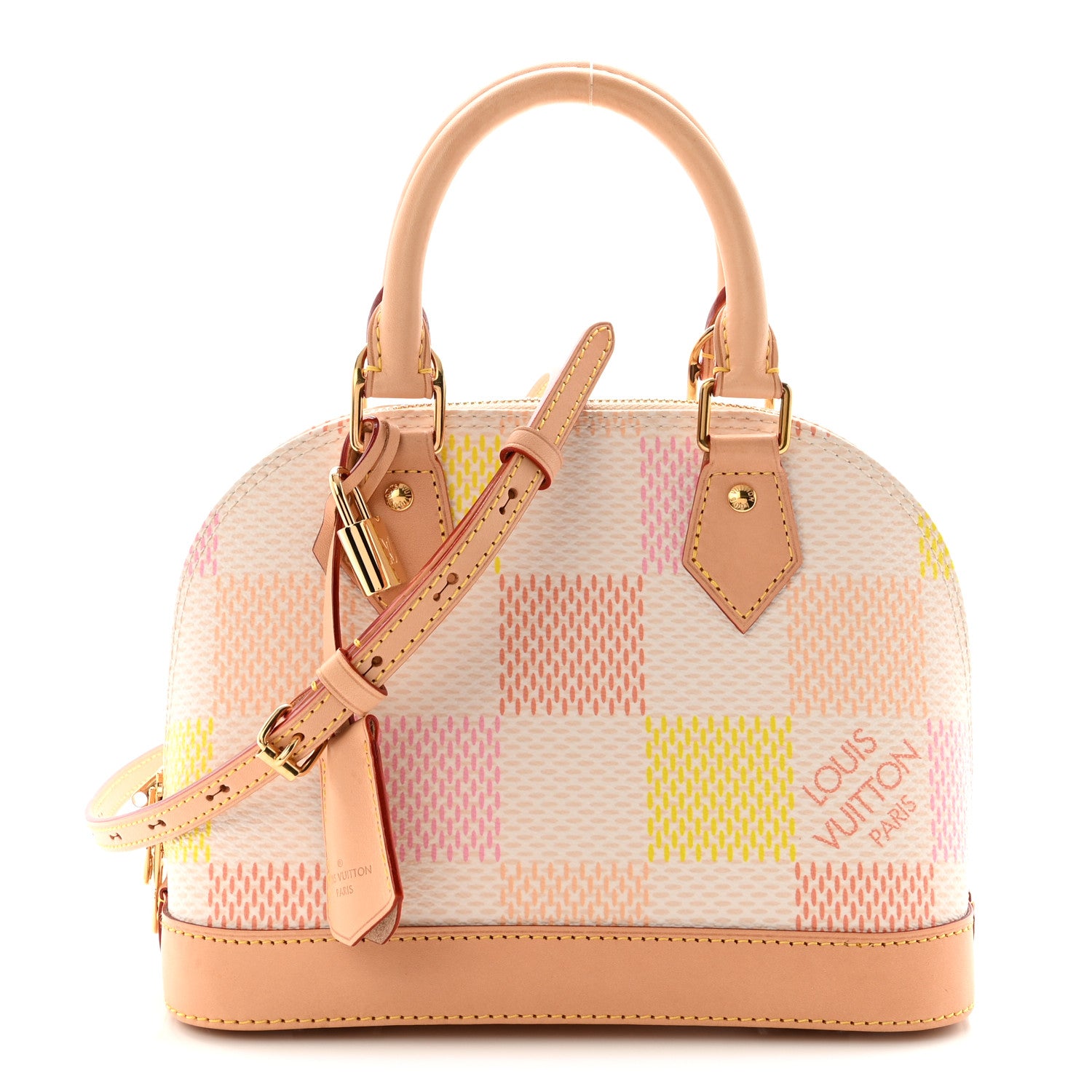 Louis Vuitton Damierlicious Alma BB Rose Peach 1 of 10
