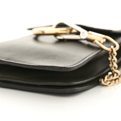 Chloe Suede Calfskin Mini Faye Bracelet Bag Deep Forrest 9 of 9