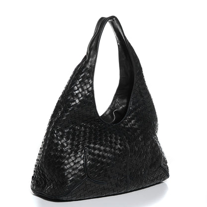 Bottega Veneta Nappa Intrecciato Ball Hobo Nero Black 3 of 8