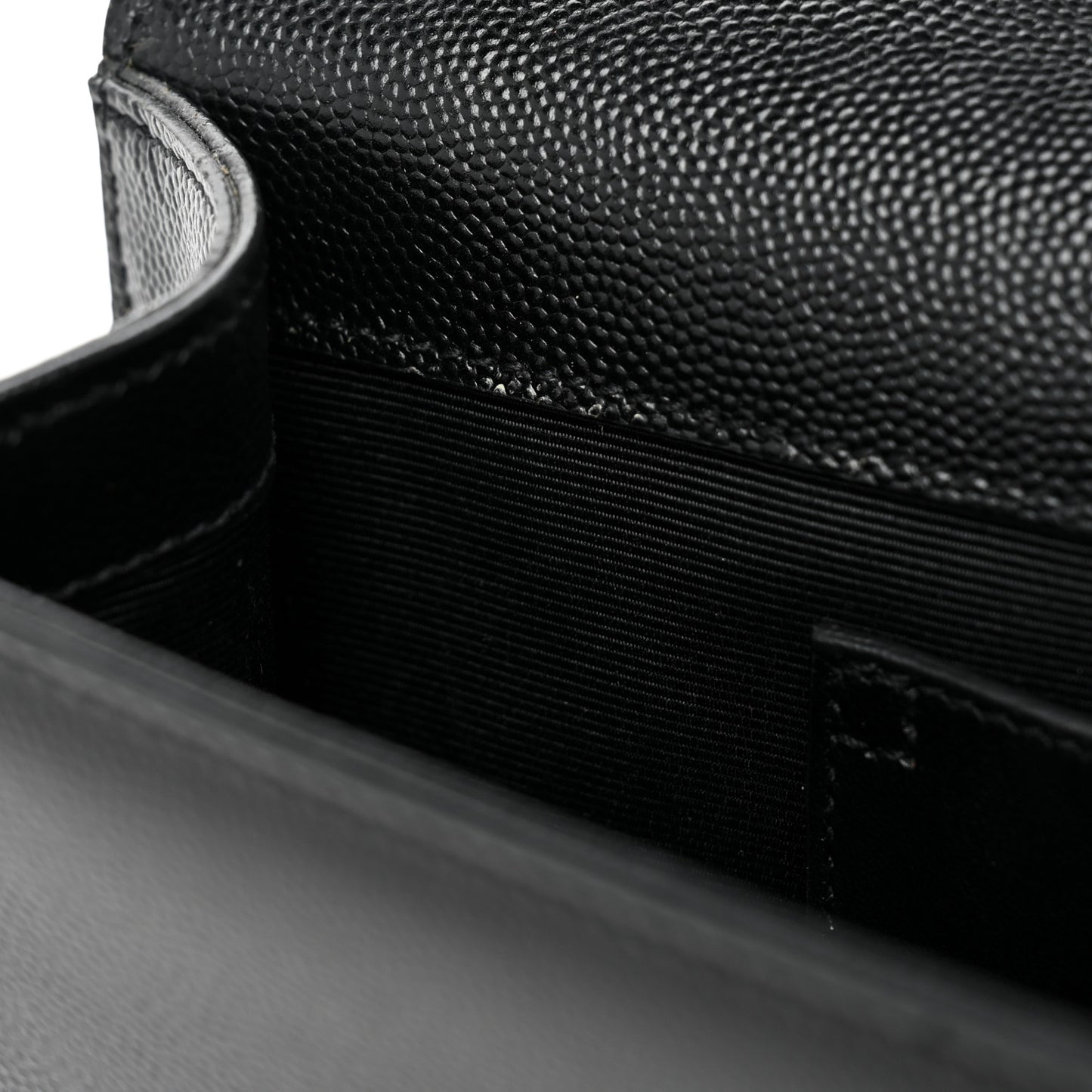 Grain De Poudre Classic Monogram Kate Clutch Black