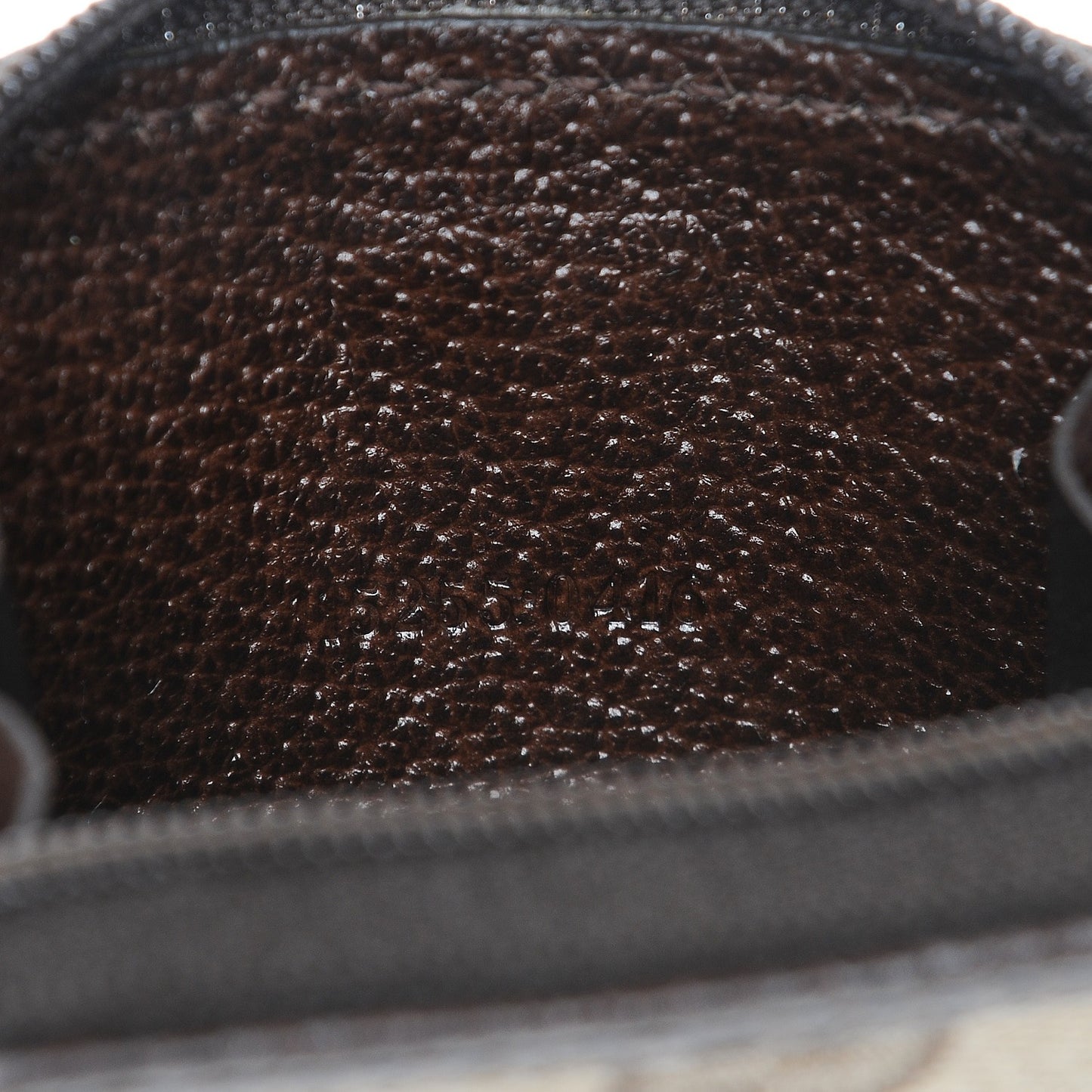 Monogram Zip Around Coin Purse Brown