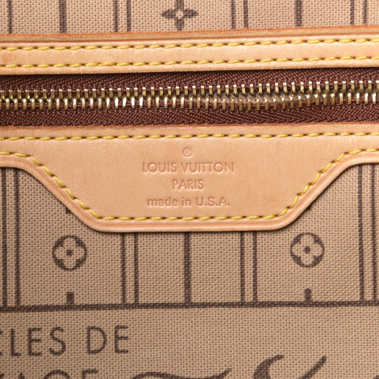 Louis Vuitton Monogram Neverfull MM 5 of 12