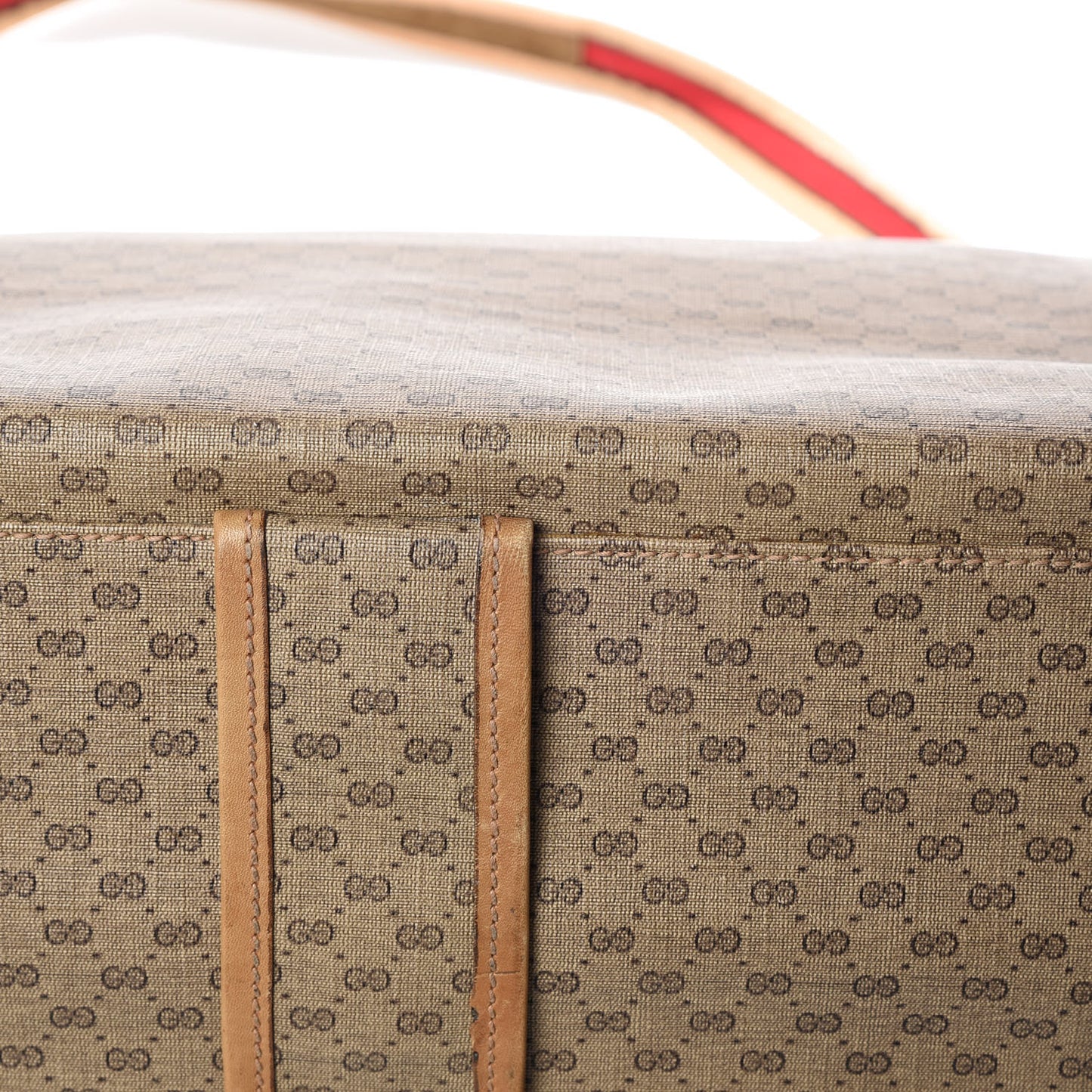 Coated Canvas Monogram Travel Bag