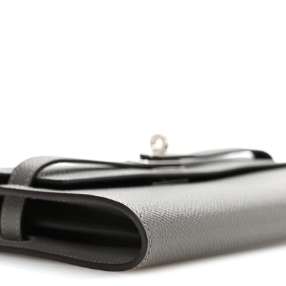Hermes Epsom Kelly To Go Wallet Gris Meyer 9 of 11