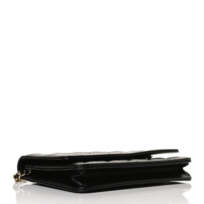 Chanel Caviar Quilted Wallet On Chain WOC Black 4 of 11