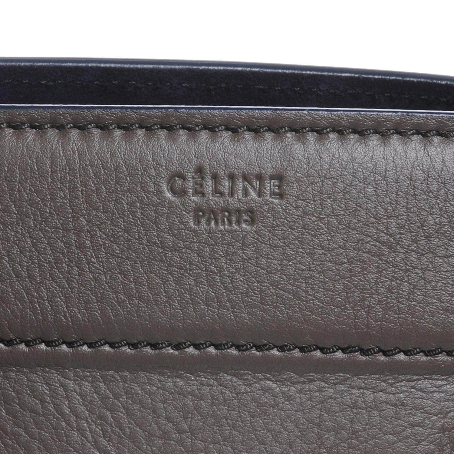 Celine Smooth Calfskin Medium Phantom Luggage Anthracite 7 of 10