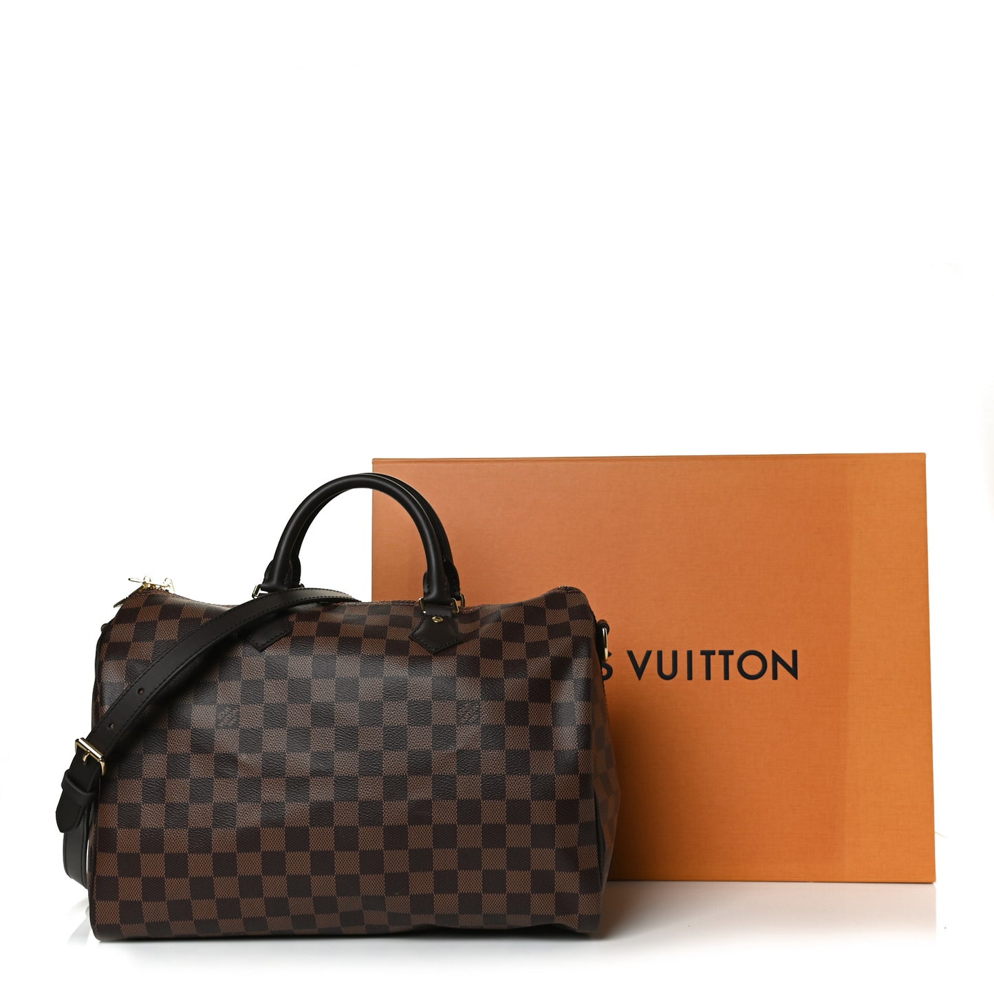 Damier Ebene Speedy Bandouliere 35