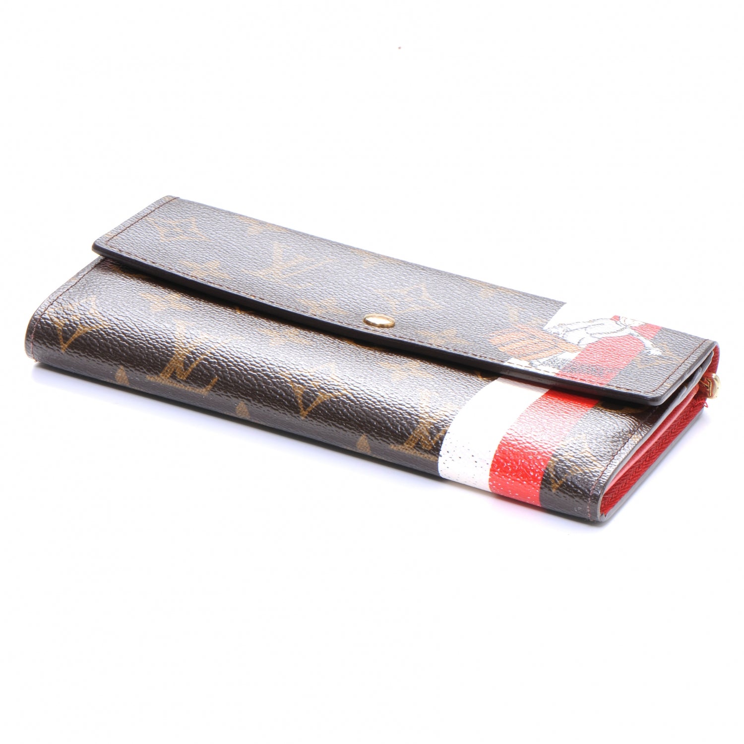 Louis Vuitton Monogram Groom Sarah Wallet 4 of 7