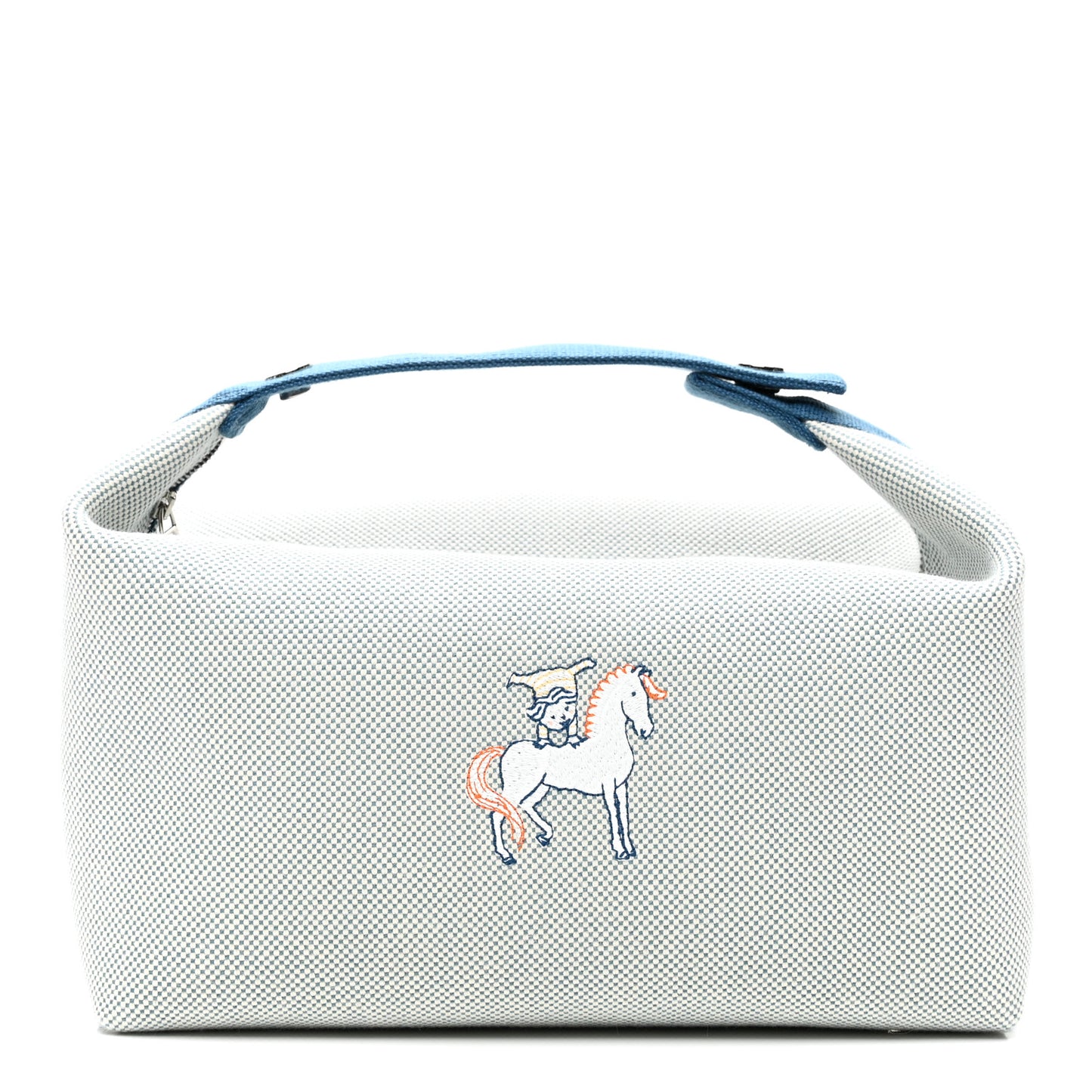 Canvas Large Bride-A-Brac Cabriole Case Bleu Nattier