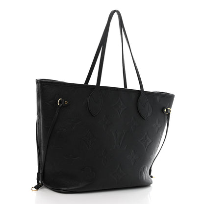 Louis Vuitton Empreinte Monogram Giant Neverfull MM Black 3 of 9