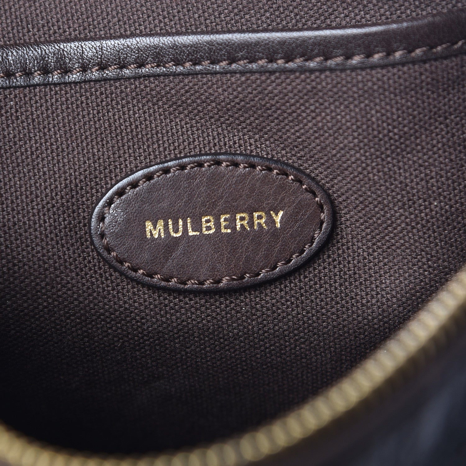 Mulberry Calfskin Somerset Shoulder Bag Brown 6 of 13