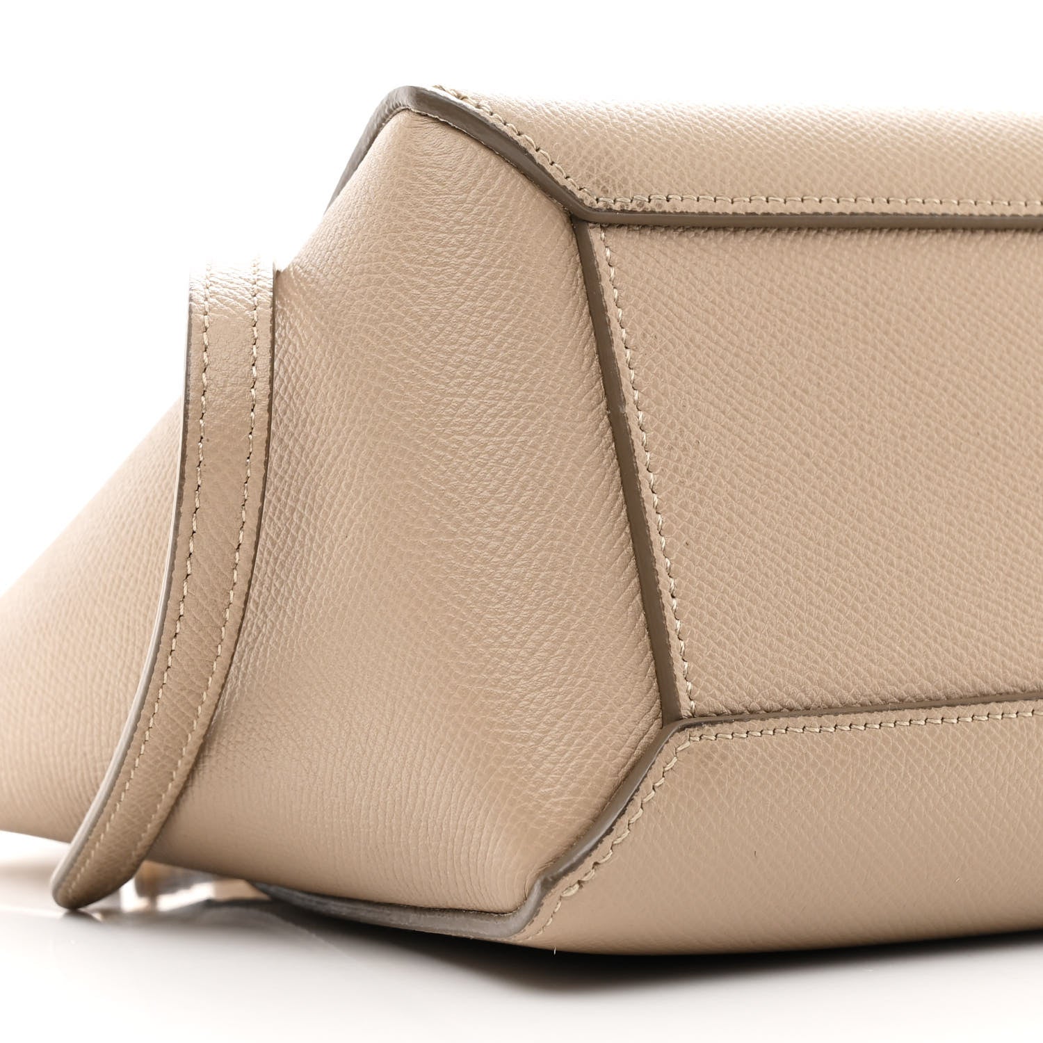 Celine Grained Calfskin Nano Belt Bag Light Taupe 9 of 10