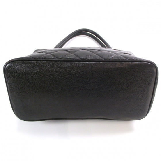 Chanel Caviar Medallion Tote Black 5 of 13