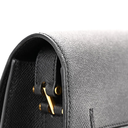 Tom Ford Calfskin Medium T Clasp Tara Crossbody Bag Black 11 of 11