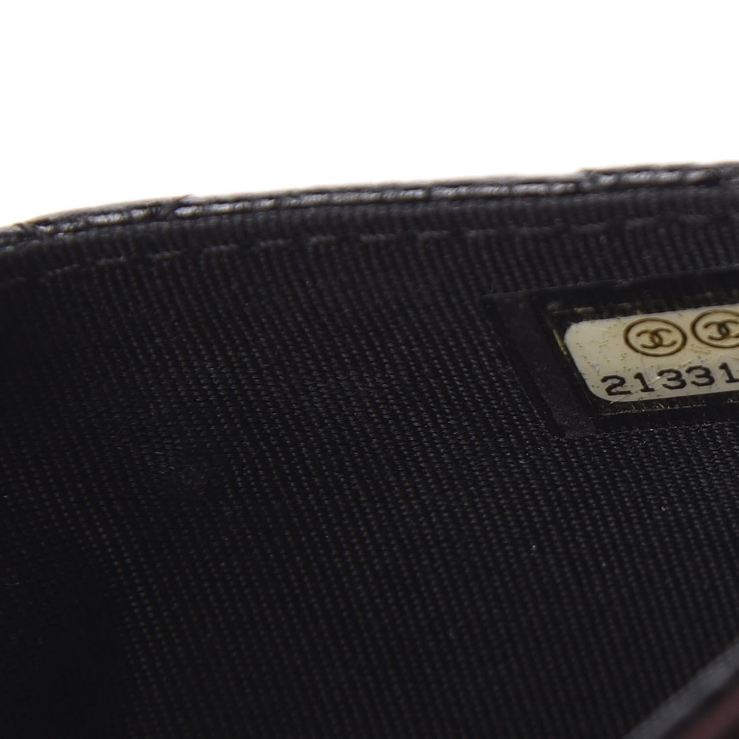 Chanel Caviar Quilted Flap Card Holder Black 10 of 11
