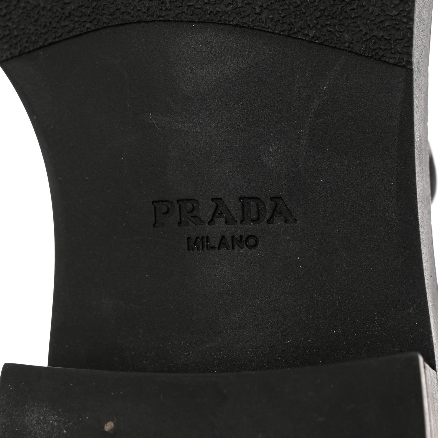 Spazzolato Metal Triangle Logo 50mm Loafers 39 Black