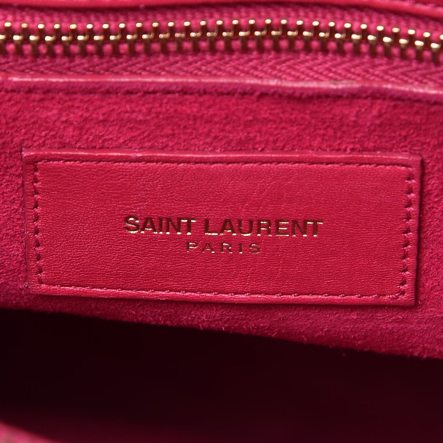 Calfskin Small Sac De Jour Lipstick Fuchsia