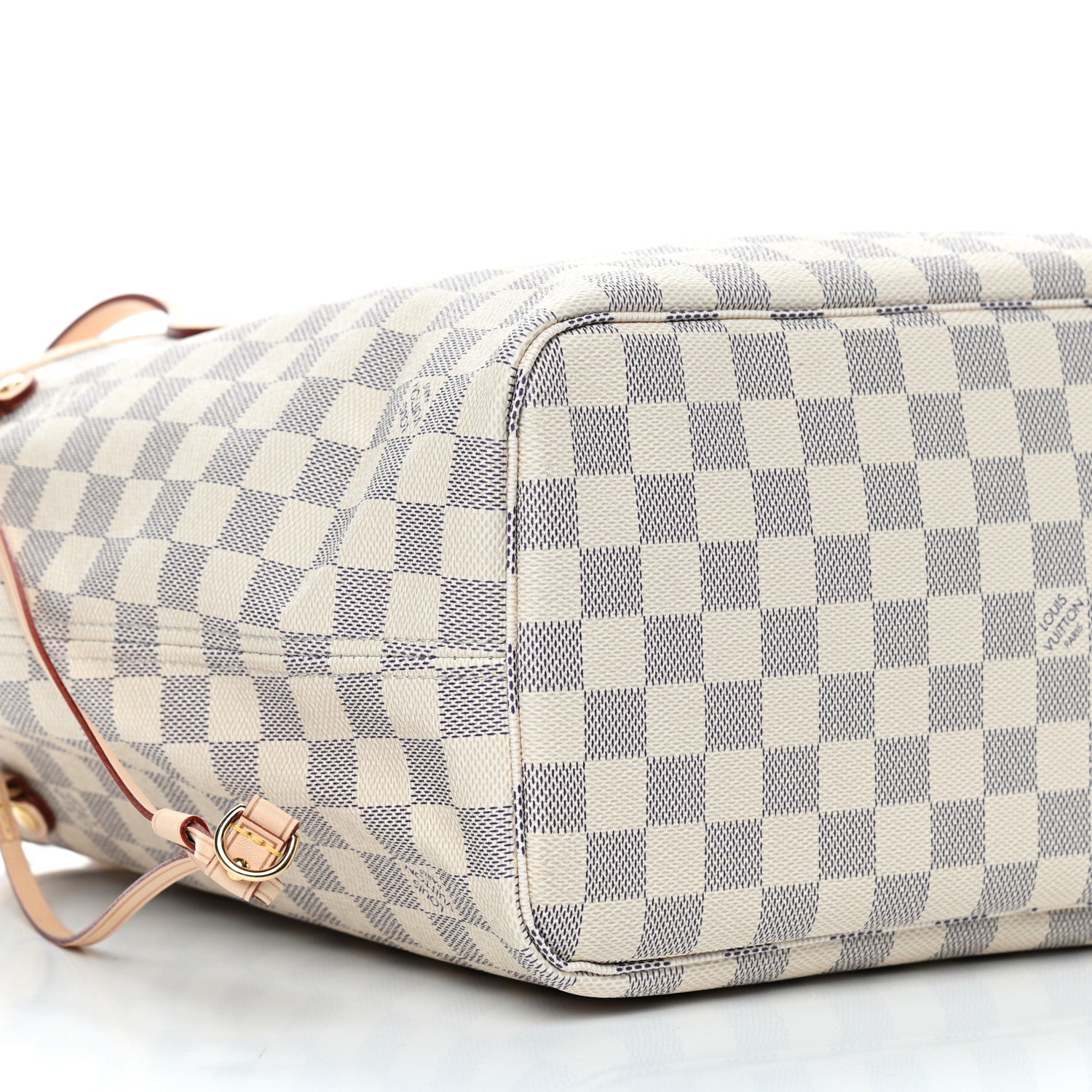 Louis Vuitton Damier Azur Neo Neverfull MM Rose Ballerine 5 of 7