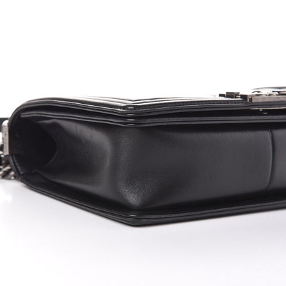 Chanel Lambskin Quilted New Medium Boy Flap Black 8 of 9