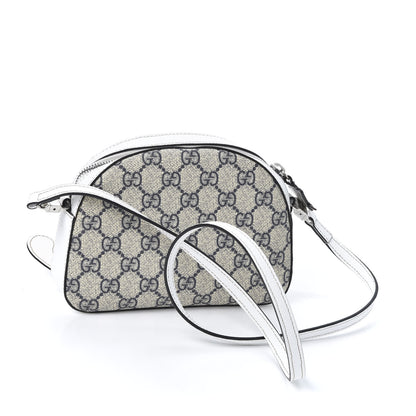 Gucci GG Supreme Monogram Childrens Octopus Messenger Bag White 2 of 9