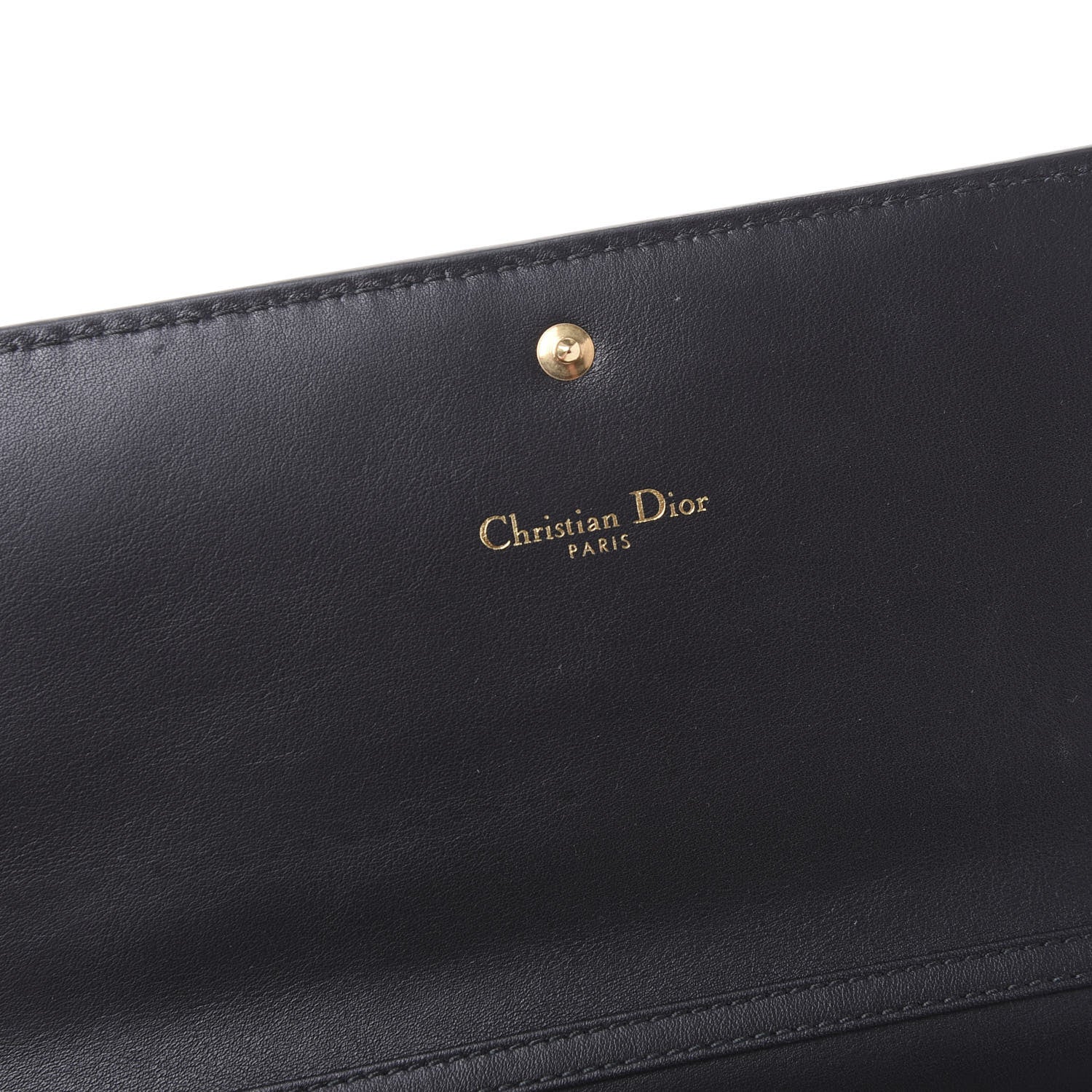 Christian Dior Smooth Calfskin J'adior Croisiere Chain Wallet Black 5 of 9