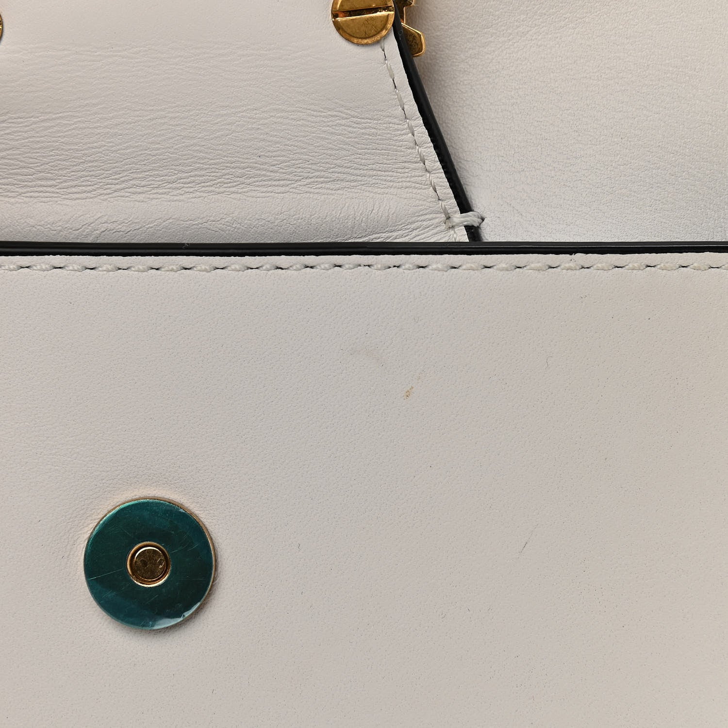 Versace Vitello Virtus Camera Bag White 15 of 16