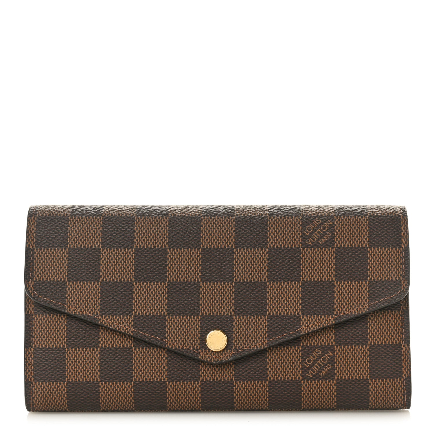 Louis Vuitton Damier Ebene Sarah Wallet NM 1 of 7