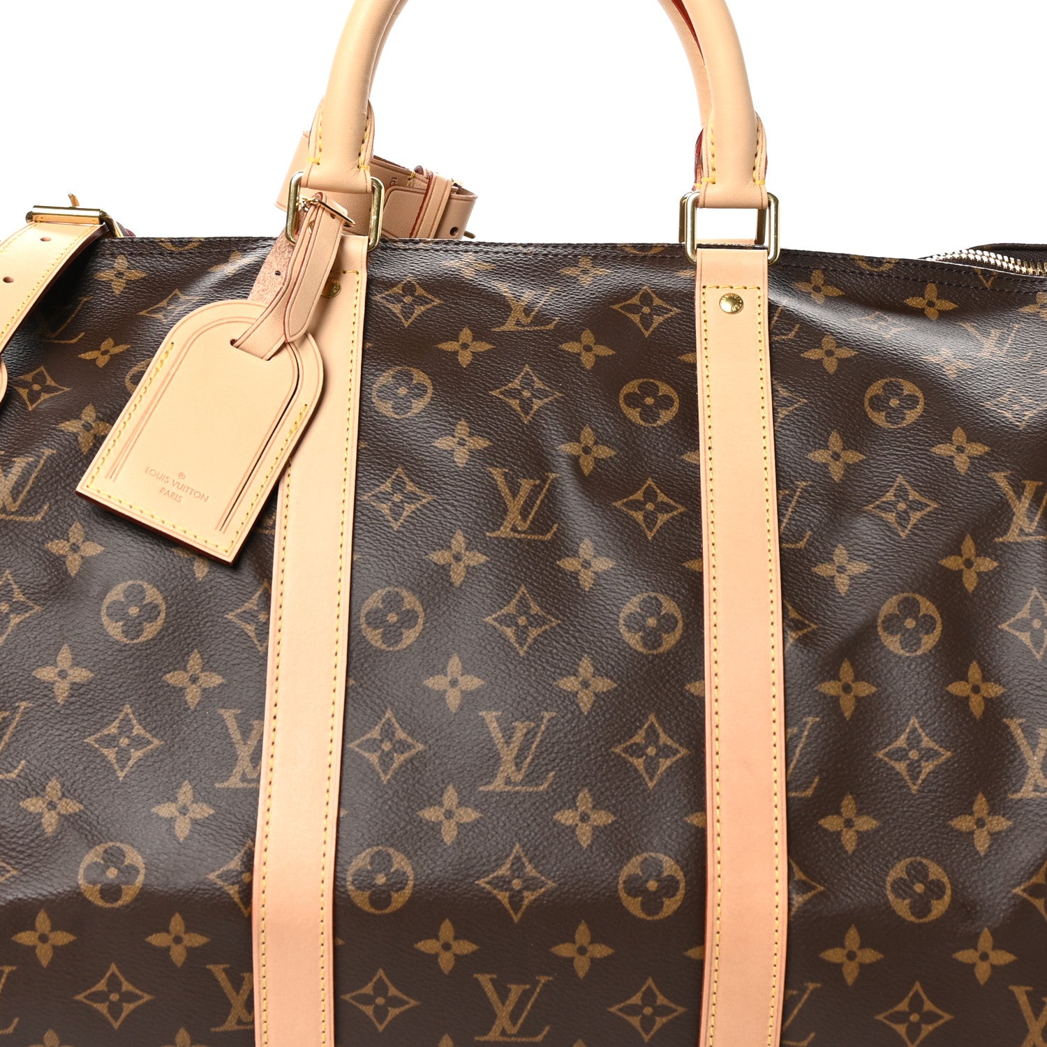 Louis Vuitton Monogram Keepall Bandouliere 55 6 of 10