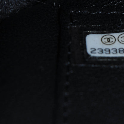Chanel Caviar Quilted Medium CC Filigree Flap Beige Black 7 of 8