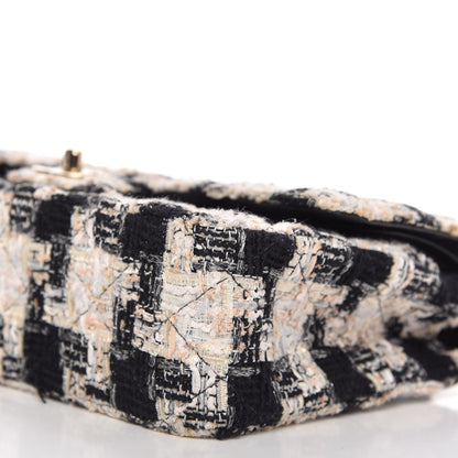 Chanel Tweed Quilted Medium Double Flap Multicolor 7 of 10