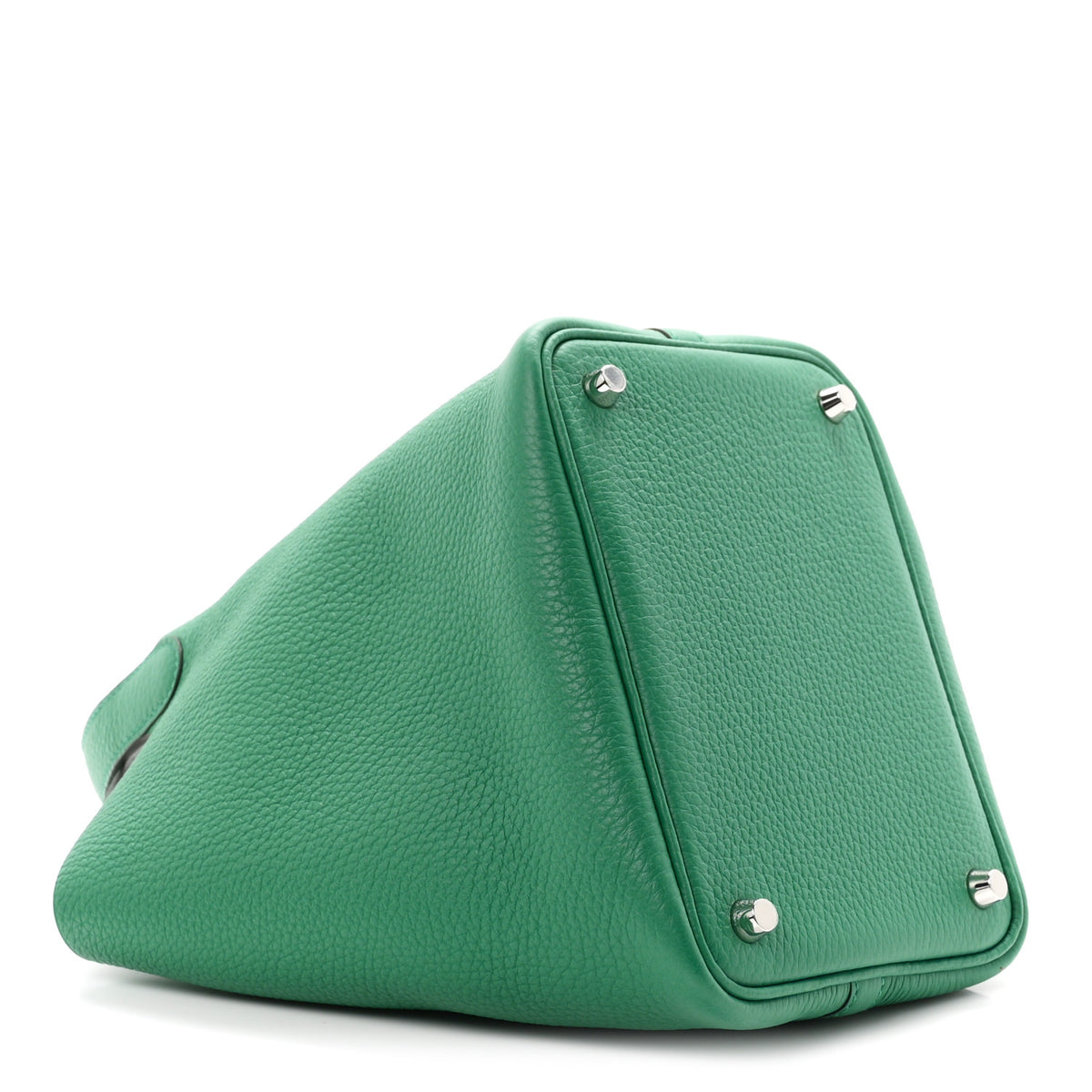Hermes Taurillon Clemence Picotin Lock 18 PM Vert Vertigo 4 of 11