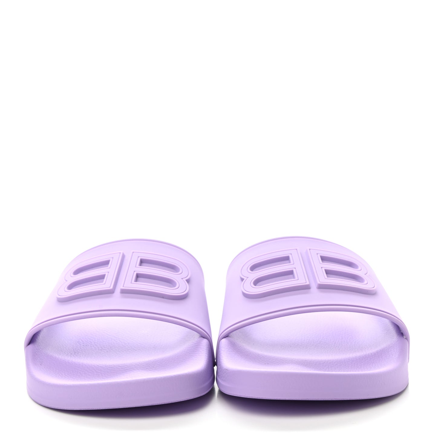 Rubber BB Womens Pool Slide Sandals 37 Lilac