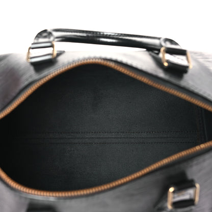 Louis Vuitton Epi Speedy 30 Black 5 of 9
