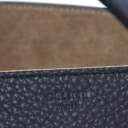 Celine Bullhide Calfskin Medium Phantom Luggage Navy Blue 9 of 11
