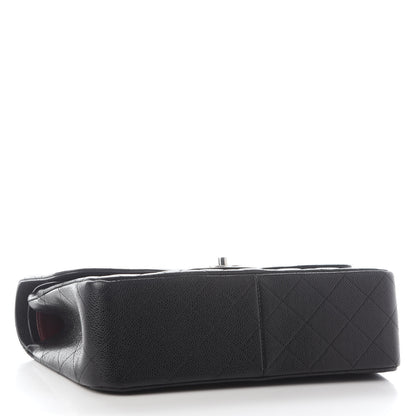 Chanel Caviar Quilted Jumbo Double Flap Black 4 of 9